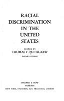 Racial Discrimination in the United States