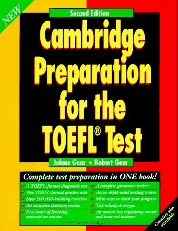 Cambridge Preparation for the TOEFL Test