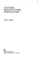 Culture, Multiculture, Postculture