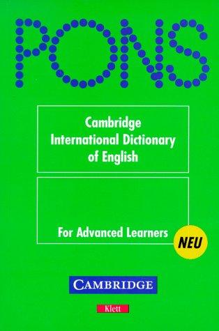 Cambridge International Dictionary of English
