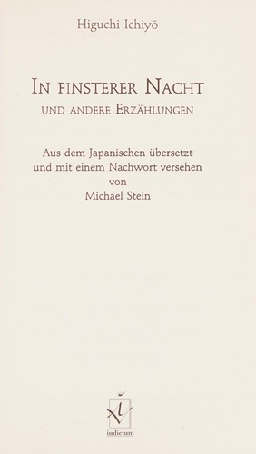 In finsterer Nacht