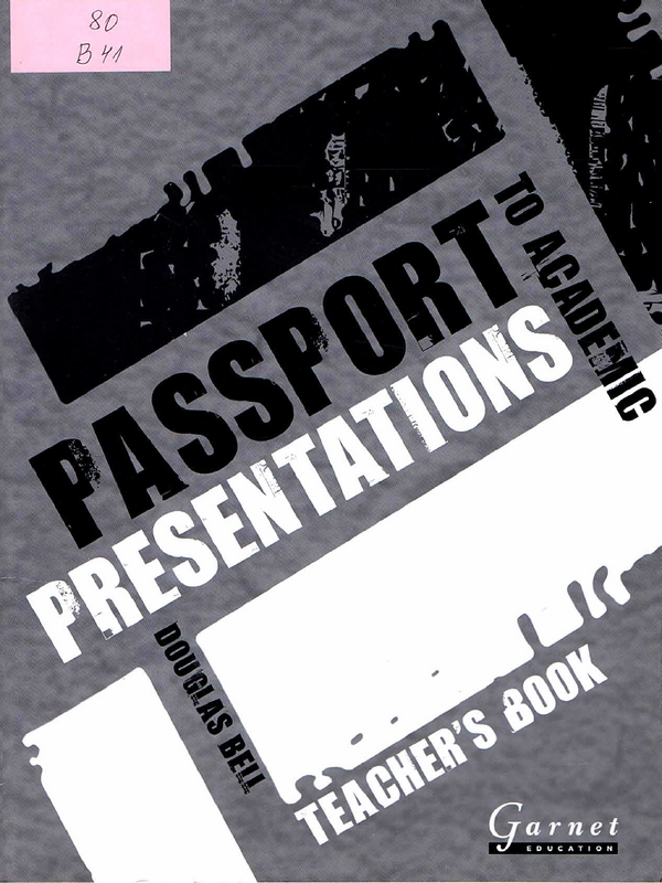 Passport to Academic Presentations