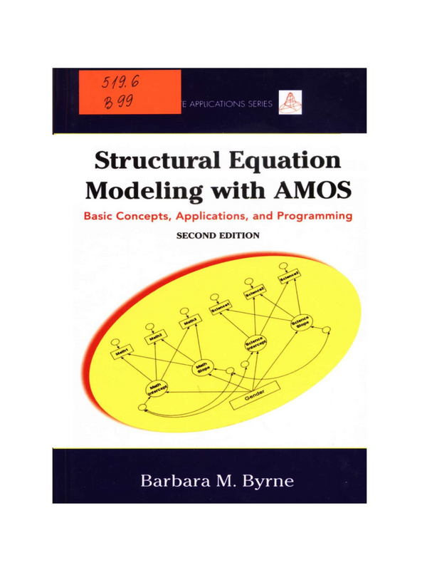 Structural Equation Modeling with AMOS