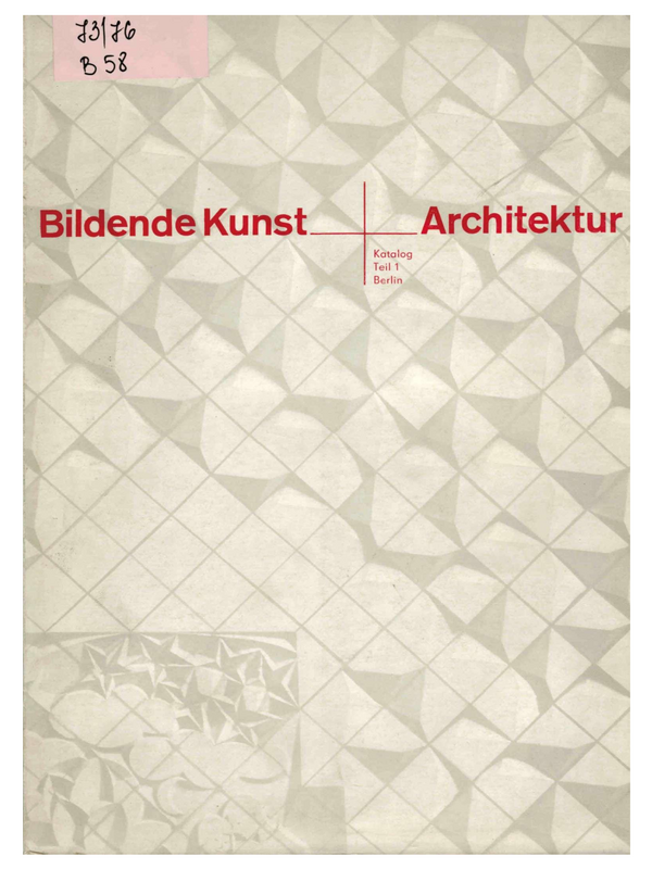 Bildende Kunst+Architektur