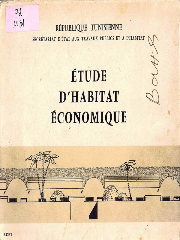 Etude d'habitat economique