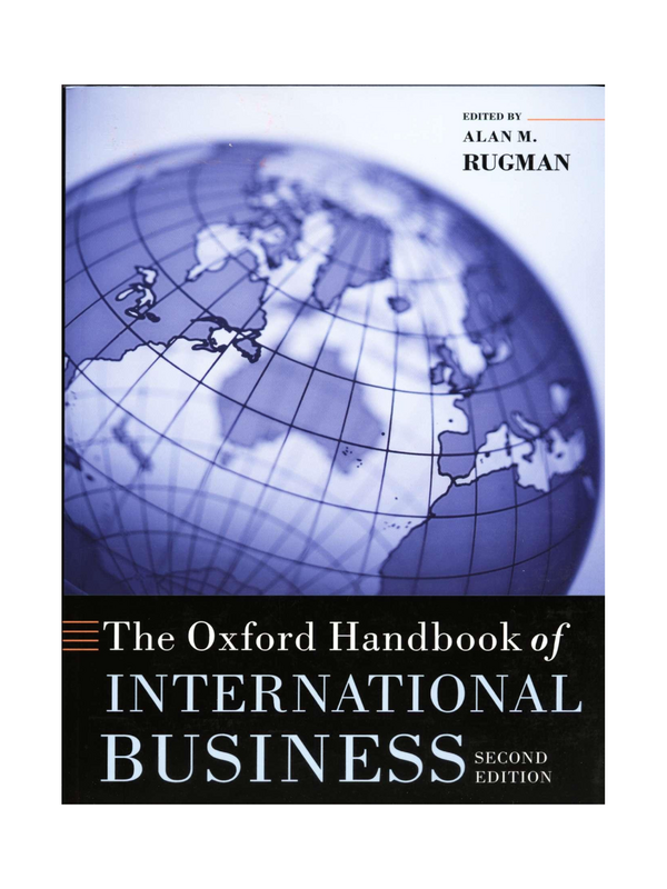 The Oxford Handbook of International Business