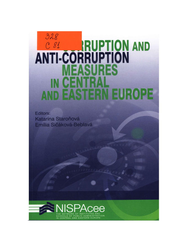 Corruption and Anti-Corruption Measures in Central and Eastern Europe