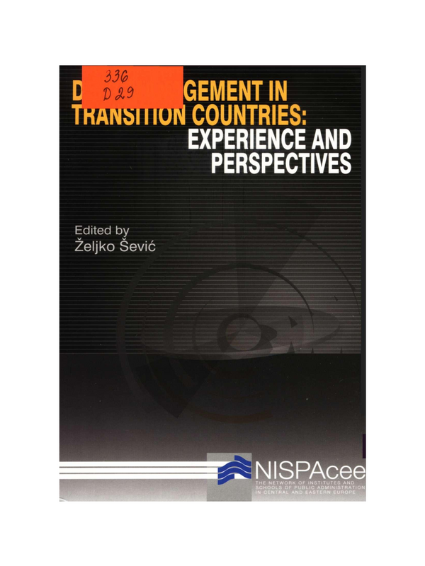 Debt Management in Transition Countries: Experience and Perspectives