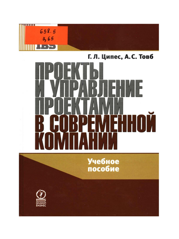 Проекты и управление проектами в современной компании