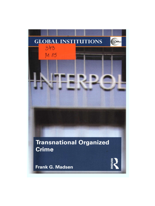 Transnational Organized Crime