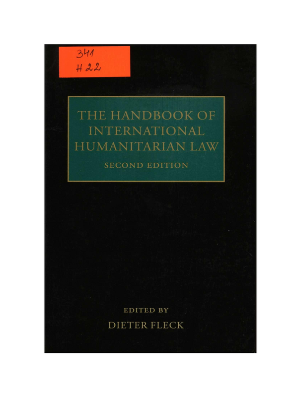 The Handbook of International Humanitarian law