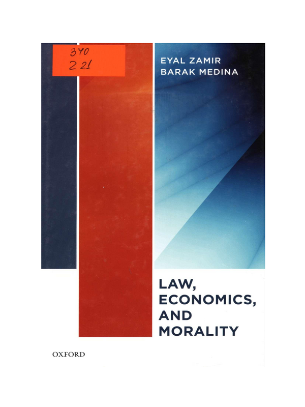 Law, Economics, and Morality