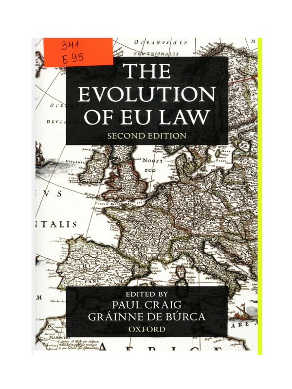 The Evolution of EU Law