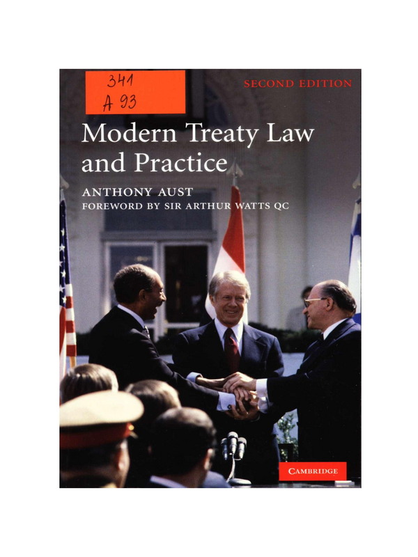 Modern Treaty Law and Practice