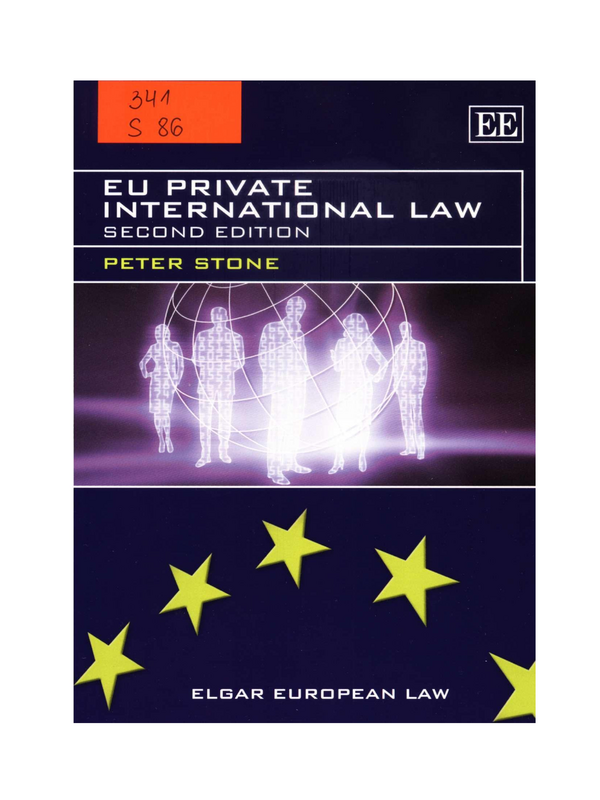 EU Private International law