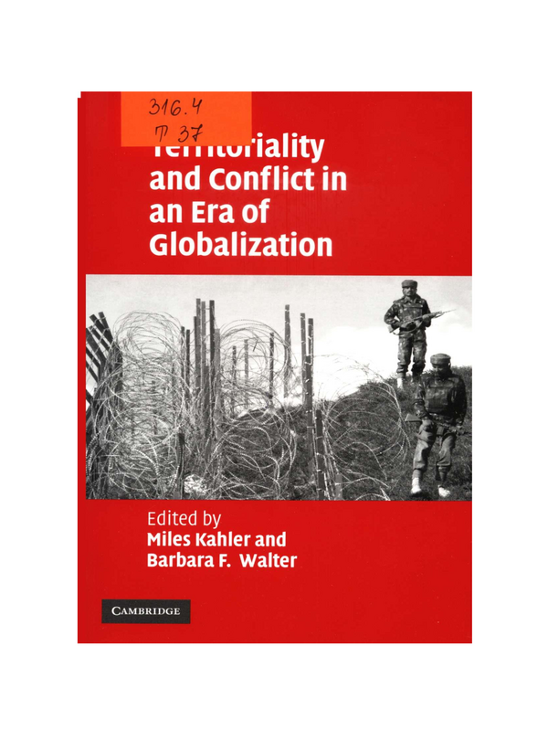 Territoriality and Conflict in an Era of Globalization