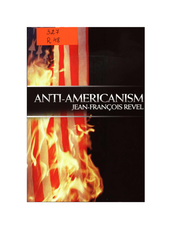 Anti-Americanism