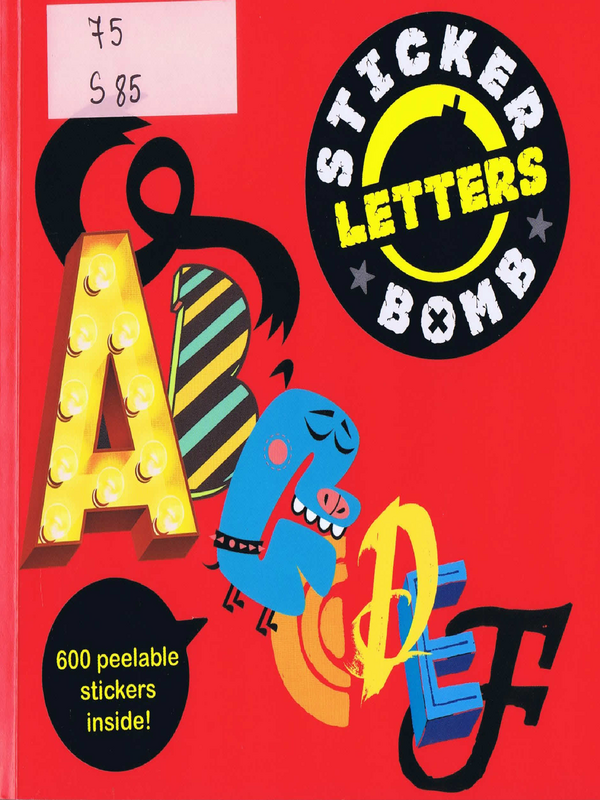 Stickerbomb Letters