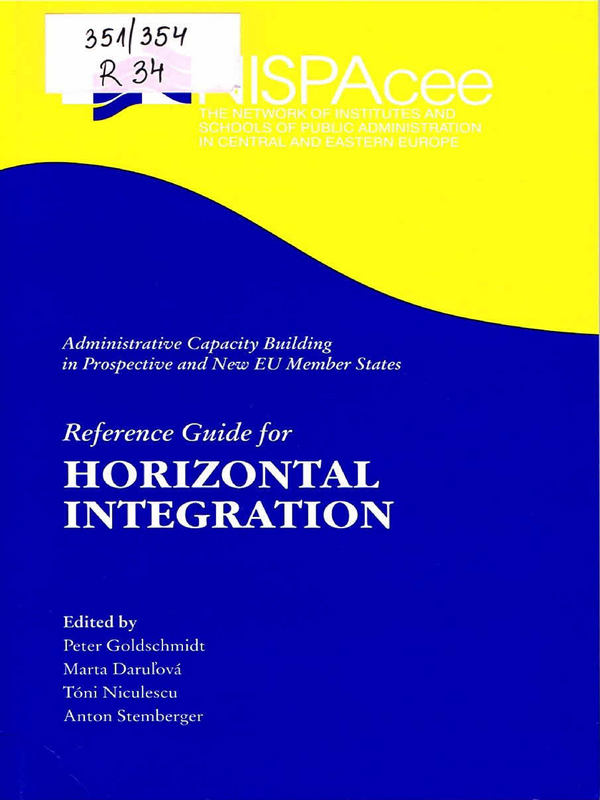 Reference Guide for Horizontal Integration