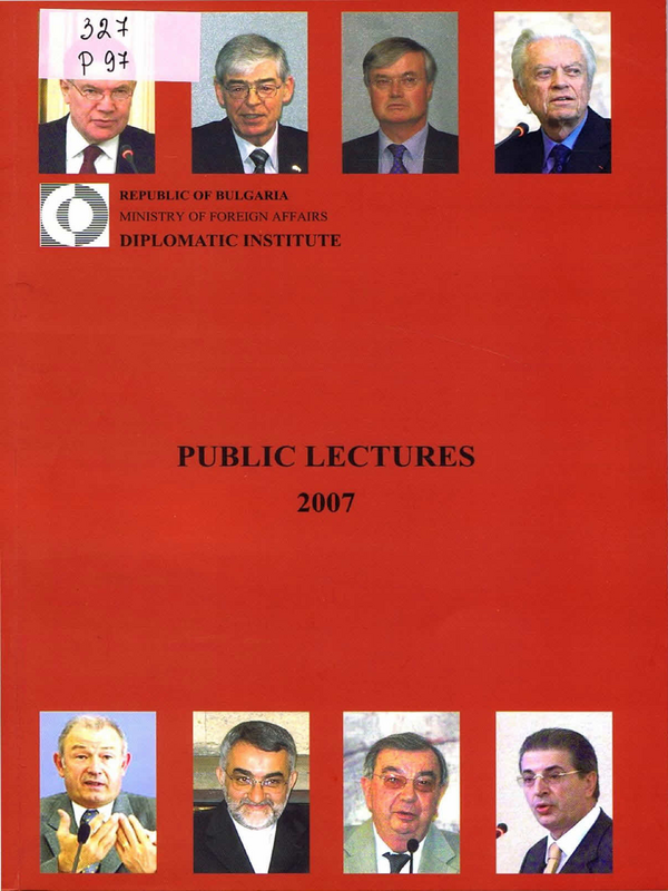 Public Lectures 2007