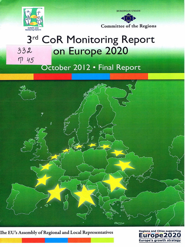 Third CoR Monitoring Report on Europe 2020