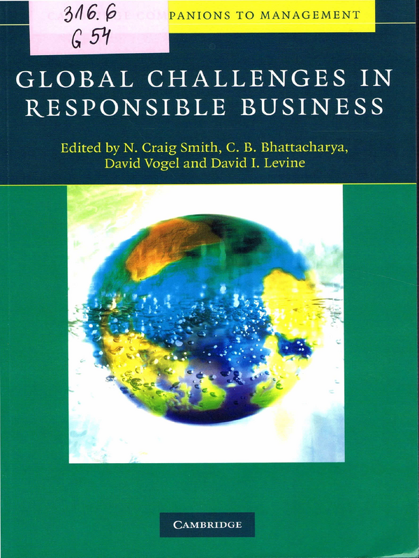 Global Challenges in Responsible Business