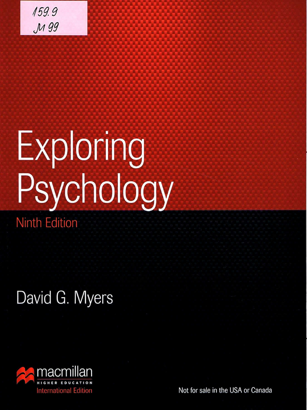 Exploring Psychology