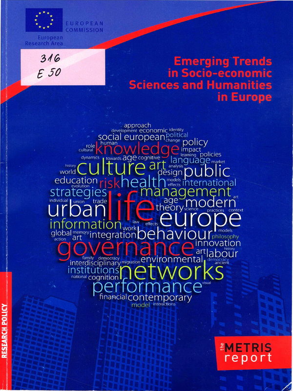 Emerging Trends in Socio-economic Sciences and Humanities in Europe