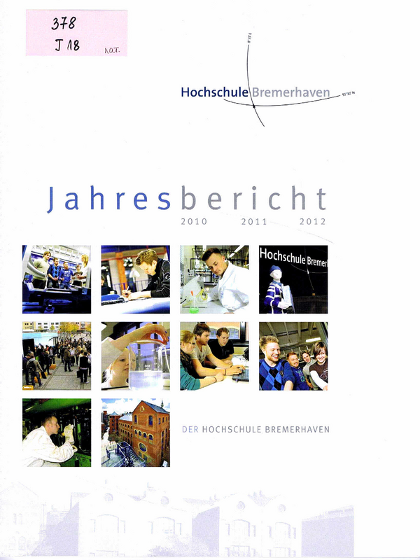 Jahresbericht der Hochschule Bremerhaven