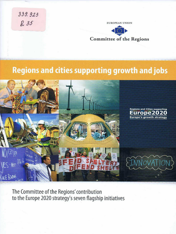 Regions and cities supporting growth and jobs