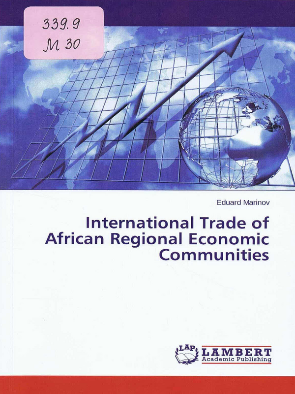 International Trade of African Regional Economic Communities