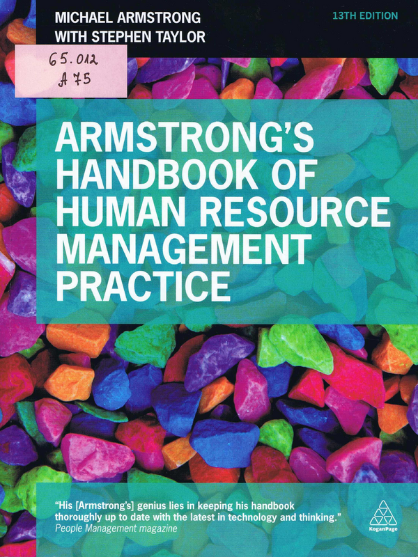 Armstrong's handbook of human resource management practice