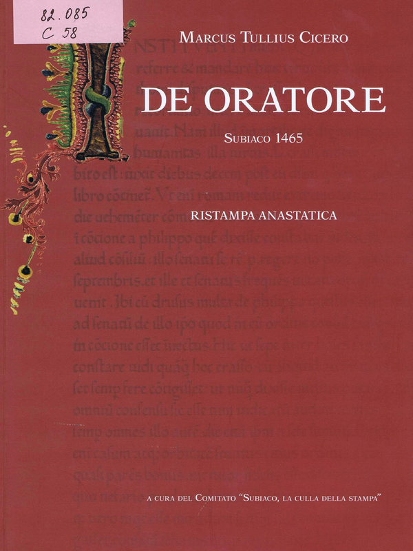 De oratore