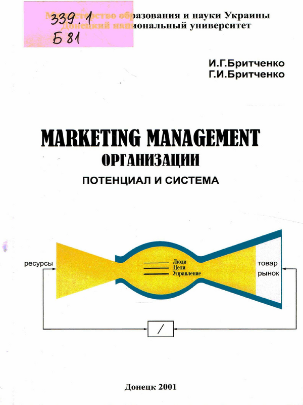 Marketing Management организации: потенциал и система