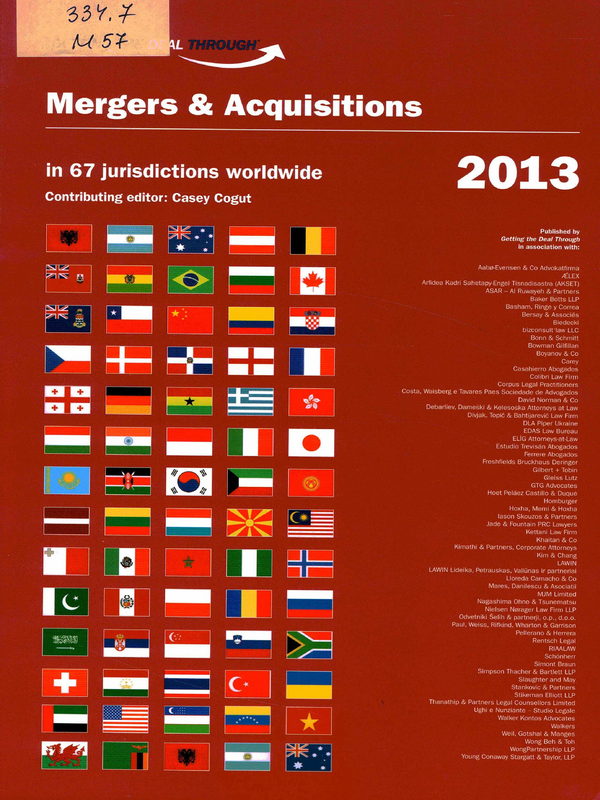 Mergers & Acquisitions 2013