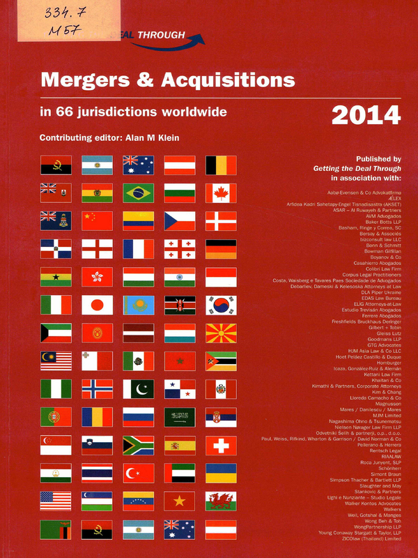 Mergers & Acquisitions 2014