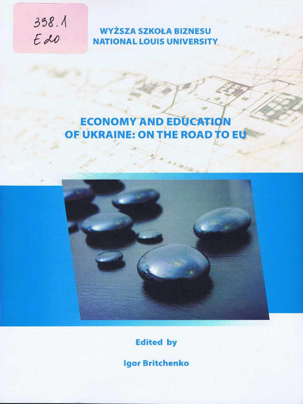 Economy and Education of Ukraine: on the Road to EU