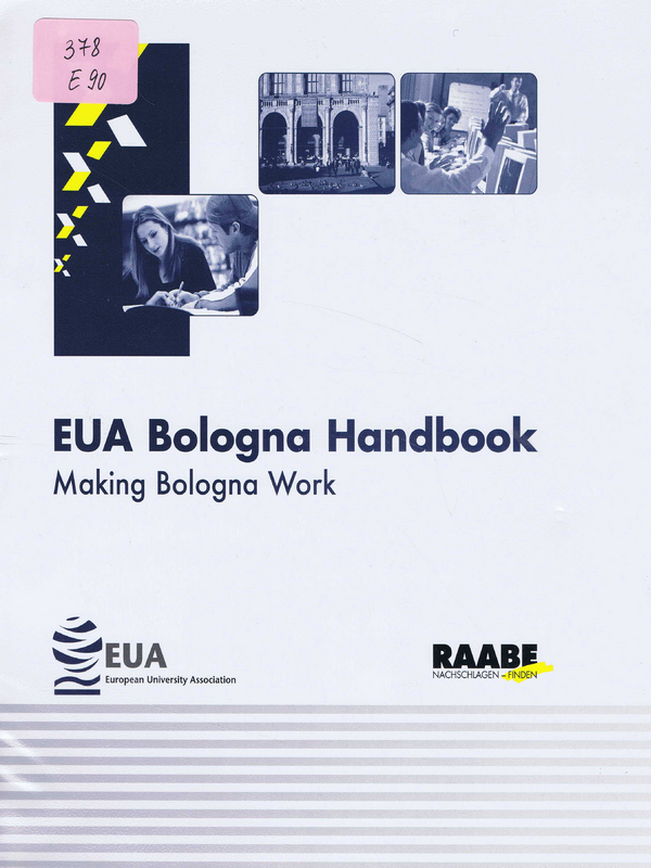 EUA Bologna Handbook