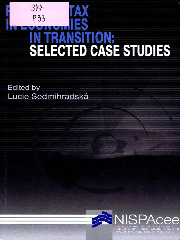 Property Tax in Economies in Transition: Selected Case Studies