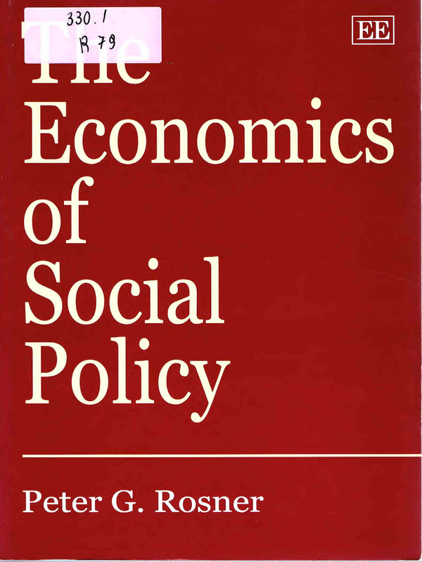 The Economics of Social Policy