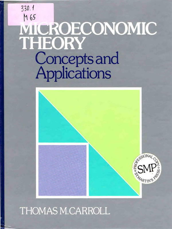 Microeconomic Theory