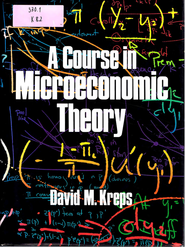 A Course in Microeconomic Theory