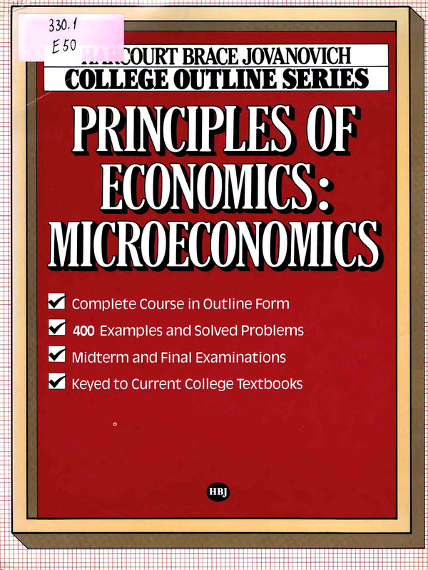 Principles of Economics