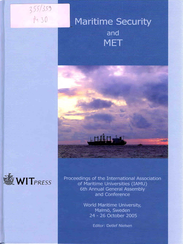 Maritime Security and MET [Maritime Education and Training]