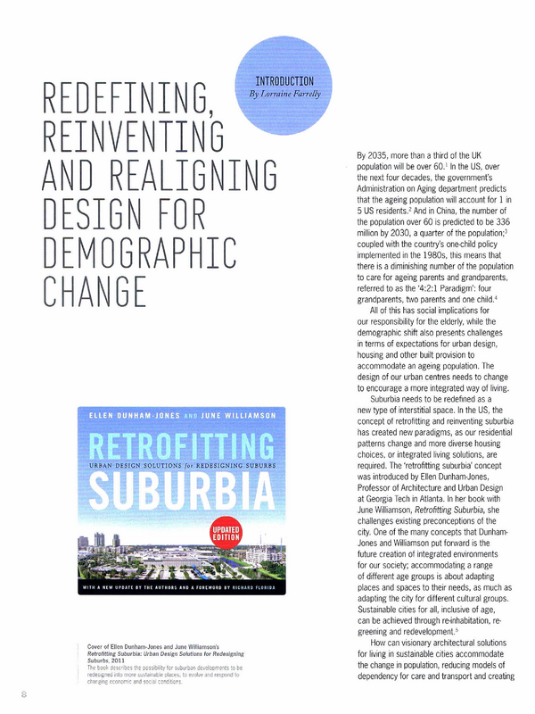 Redefining, Reinventing and Realigning Design for Demographic Change