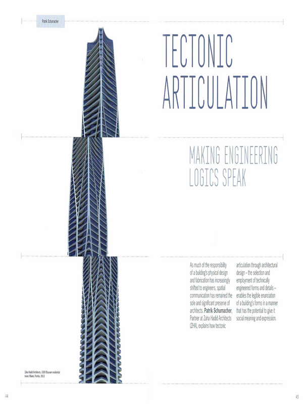 Tectonic Articulation