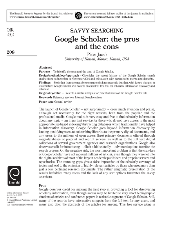 Google Scholar