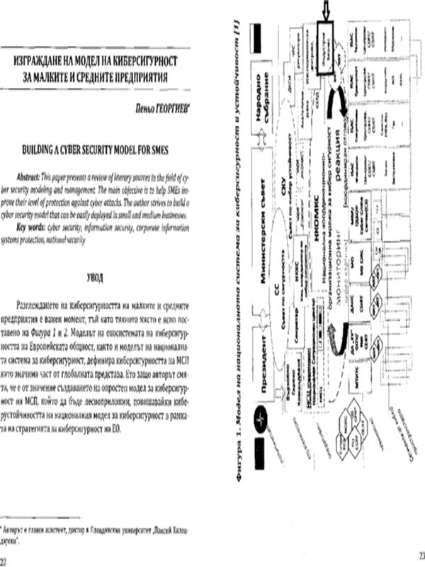 Изграждане на модел на киберсигурност за малките и средните предприятия