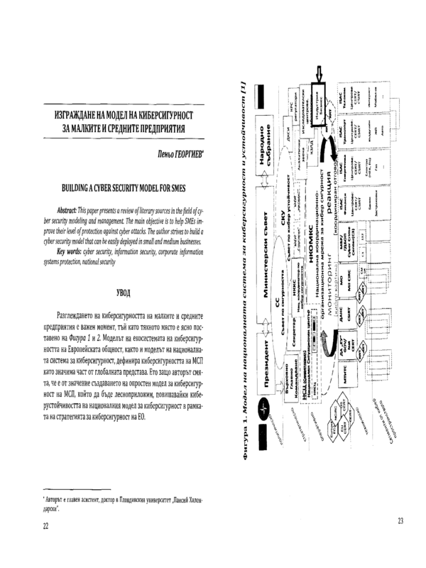 Изграждане на модел на киберсигурност за малките и средните предприятия