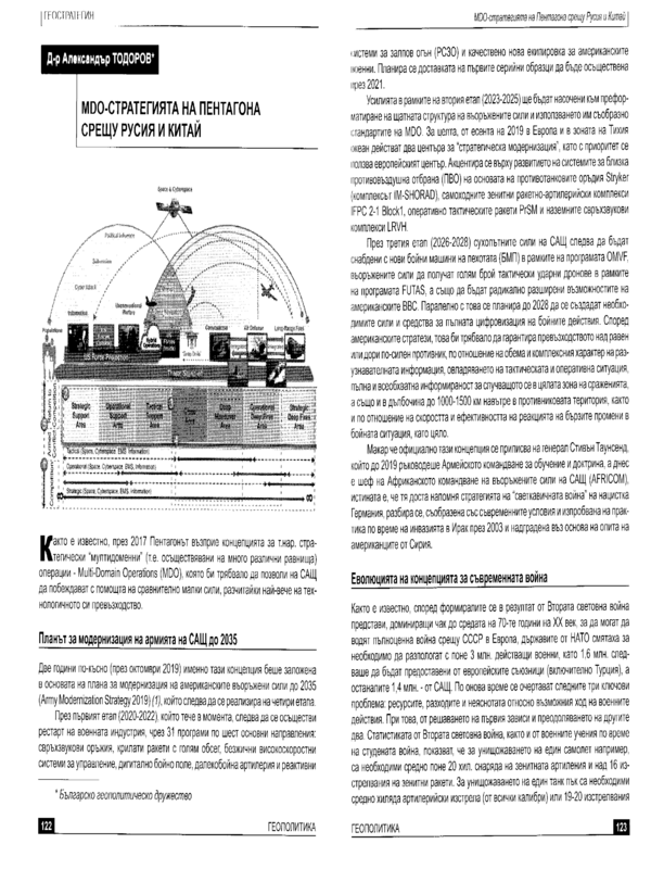 MDO - Стратегията на Пентагона срещу Русия и Китай